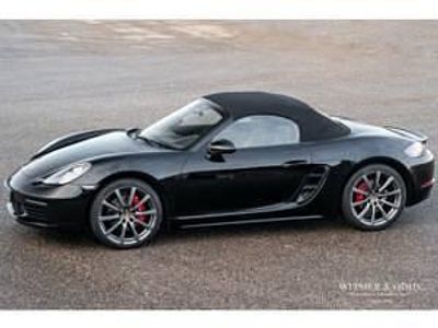 Noir Occasion 2017 Porsche 718 Boxster S Cabriolet | 59 950 €