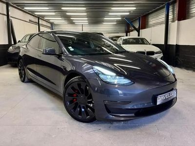 Gris Occasion 2021 Tesla Model 3 Performance Berline | 25 990 € (Prix juste)