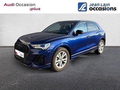 Bleu navarre métallisé Occasion 2025 Audi Q3 S-line plus SUV | 44 990 € (Prix assez cher)