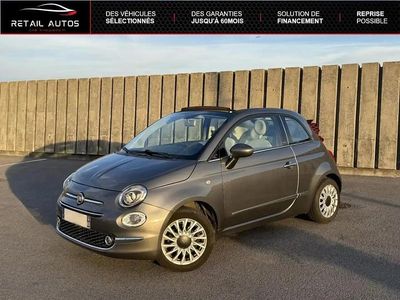 Occasion Fiat 500C Lounge 69 ch (50 kW) 2015 Gris Cabriolet