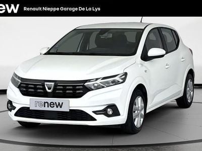 Blanc Occasion 2022 Dacia Sandero Comfort Citadine | 11 599 € (Bon prix)
