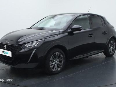 Noir Occasion 2022 Peugeot e-208 Allure Citadine | 15 617 € (Prix juste)