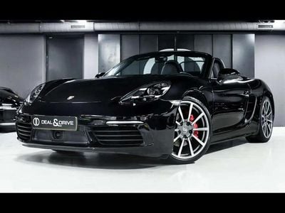 Noir Occasion 2017 Porsche 718 Boxster Cabriolet | 59 990 €
