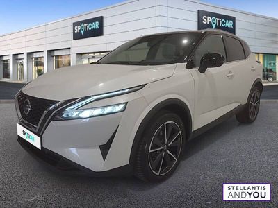 Blanc Occasion 2022 Nissan Qashqai Tekna SUV | 19 490 € (Prix juste)