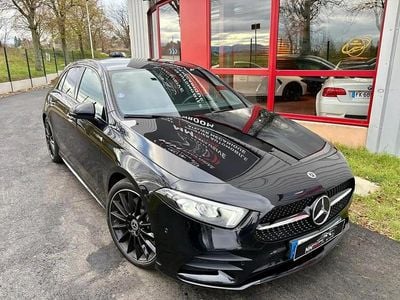 Noir Occasion 2021 Mercedes A250 AMG line Berline | 34 990 € (Prix juste)