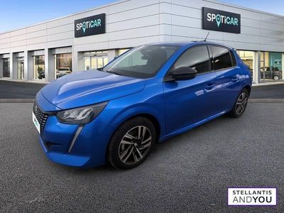 Bleu Occasion 2022 Peugeot 208 Allure Citadine | 15 590 € (Prix juste)