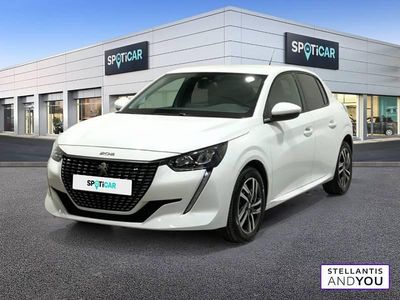 Blanc Occasion 2021 Peugeot 208 Allure Citadine | 13 590 € (Prix juste)