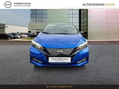 Bi ton bleu toit noir Occasion 2022 Nissan Leaf N-Connecta Citadine | 16 980 €