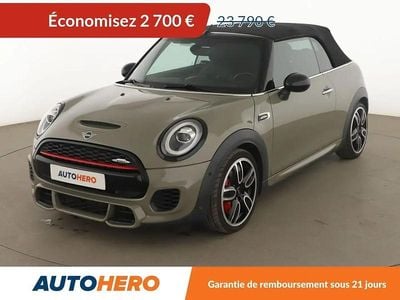 Gris Occasion 2018 Mini John Cooper Works Cabriolet Cabriolet | 21 090 € (Super prix)