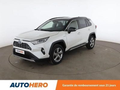 Occasion Toyota RAV4 Hybrid Lounge 218 ch (160 kW) 2020 Blanc SUV