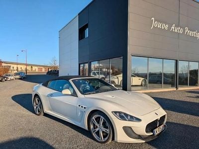 Blanc Occasion 2015 Maserati GranCabrio Cabriolet | 75 900 €