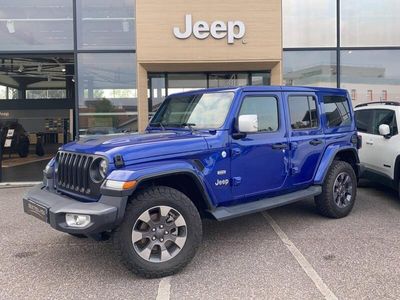 occasion Jeep Wrangler JL Unlimited 2.2 l MultiJet AdBlue 200 ch 4x4 BVA8 Overland 5p