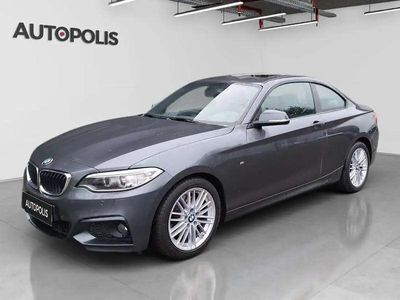 Gris Occasion 2015 BMW 220 Sport Line Berline | 24 990 € (Prix juste)
