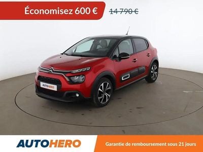Occasion Citroën C3 PureTech 110 ch (80 kW) 2022 Rouge Citadine