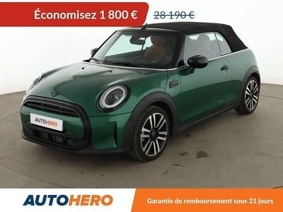 Vert Occasion 2023 Mini Cooper Cabriolet Premium Plus Cabriolet | 26 390 € (Bon prix)