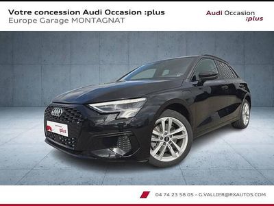 Occasion Audi A3 Sportback e-tron Design 150 ch (110 kW) 2021 Noir mythic métallisé Citadine