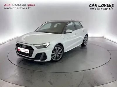 Blanc glacier métallisé Occasion 2019 Audi A1 Sportback S-Line Citadine | 19 300 € (Prix juste)