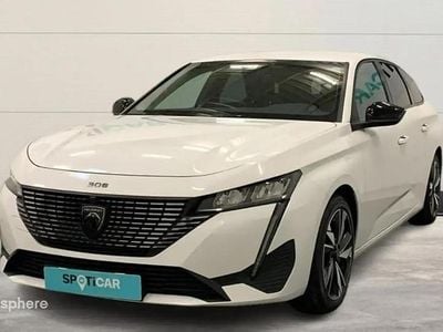 Blanc Occasion 2022 Peugeot 308 Allure Break | 19 499 € (Prix assez cher)