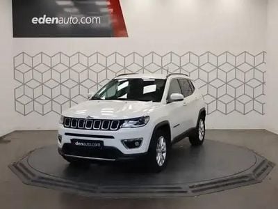Blanc Occasion 2021 Jeep Compass Limited SUV | 21 990 € (Prix juste)