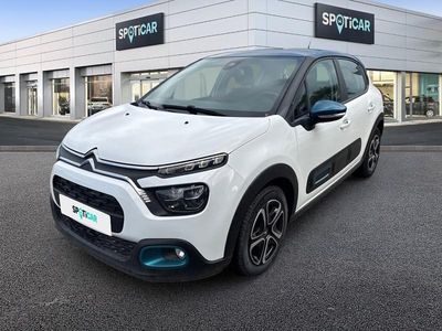 Blanc banquise (o) bleu emeraude Occasion 2022 Citroën C3 PureTech Citadine | 12 489 € (Bon prix)