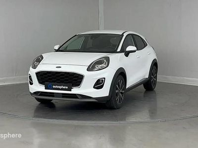 Blanc Occasion 2022 Ford Puma Titanium SUV | 17 499 € (Prix juste)