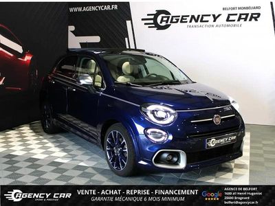Occasion Fiat 500 Club 120 ch (88 kW) 2022 Bleu Cabriolet