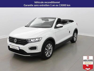 Noir Occasion 2021 VW T-Roc Cabriolet Style Cabriolet | 21 900 € (Prix juste)