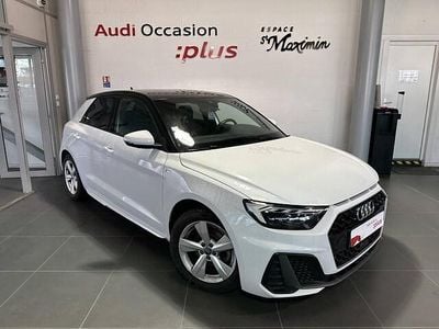 Blanc glacier métallisé Occasion 2019 Audi A1 Sportback S-Line Citadine | 21 990 €