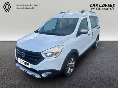 Blanc Occasion 2016 Dacia Dokker Stepway Monospace | 12 890 €