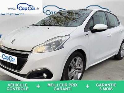 Blanc Occasion 2019 Peugeot 208 Signature Sky Citadine | 6 680 € (Bon prix)