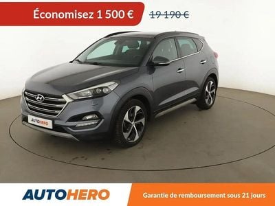 Bleu Occasion 2017 Hyundai Tucson SUV | 17 690 € (Bon prix)