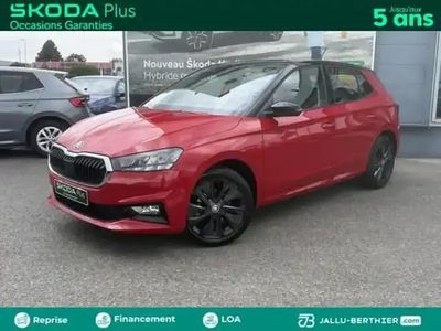Rouge velvet métal prm (color concept) Occasion 2024 Skoda Fabia Selection Berline | 19 980 € (Prix juste)