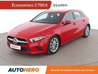 Occasion Mercedes A180 Progressive 136 ch (100 kW) 2018 Rouge Berline