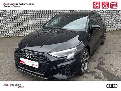 Occasion Audi A3 S-Line 150 ch (110 kW) 2023 Noir mythe métallisé Berline