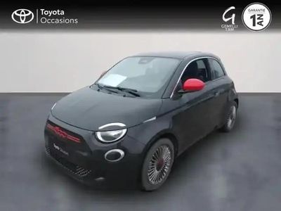 Occasion Fiat 500e Red 2022 Onyx black pastel Berline