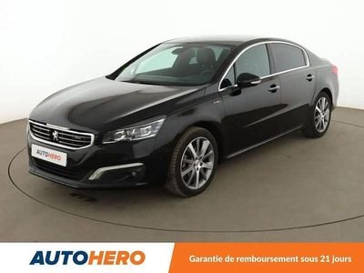 Noir Occasion 2017 Peugeot 508 GT-line Berline | 14 690 € (Prix juste)