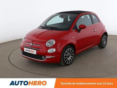 Occasion Fiat 500C Club 69 ch (50 kW) 2023 Rouge Cabriolet