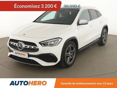 Blanc Occasion 2020 Mercedes GLA200 AMG line SUV | 27 790 € (Prix juste)