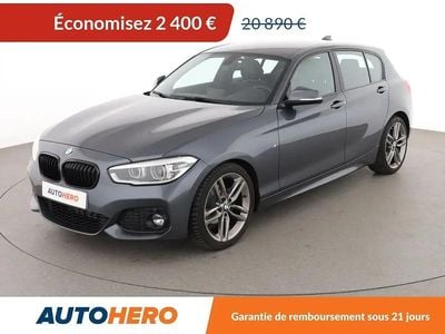 Gris Occasion 2019 BMW 118 M Sport Citadine | 18 490 € (Bon prix)
