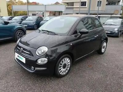 Crossover black métal Occasion 2018 Fiat 500C Lounge Cabriolet | 11 490 €