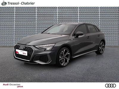 Gris daytona nacré Occasion 2024 Audi A3 Sportback e-tron S-Line Citadine | 36 799 € (Prix assez cher)