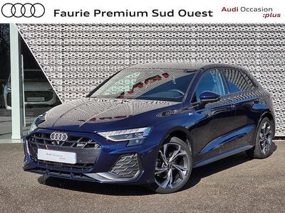 Occasion Audi A3 S-Line 150 ch (110 kW) 2025 Bleu navarre métallisé