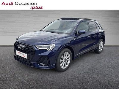 Bleu navarre métallisé Occasion 2024 Audi Q3 S-Line SUV | 39 990 € (Prix juste)