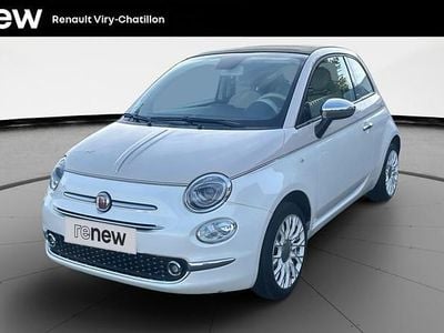 Beige Occasion 2018 Fiat 500C Cabriolet | 12 790 € (Prix cher)