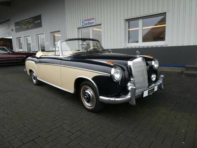 Occasion Mercedes 220 100 ch (73 kW) 1957 Bleu Cabriolet
