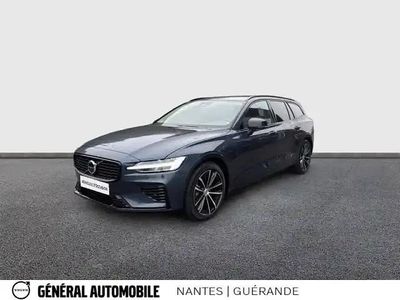 723 bleu denim metallise Occasion 2024 Volvo V60 Break | 48 900 € (Prix cher)