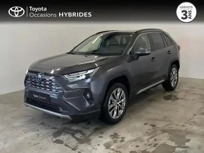 Gris atlas métallisé Occasion 2024 Toyota RAV4 Hybrid Lounge SUV | 40 980 € (Prix juste)