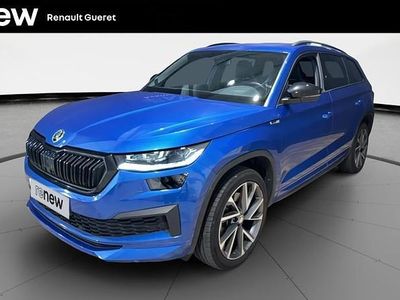 Bleu Occasion 2022 Skoda Kodiaq SportLine SUV | 31 274 € (Prix assez cher)