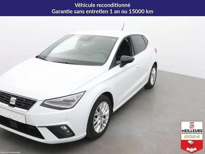 Blanc Occasion 2024 Seat Ibiza FR Berline | 18 650 € (Prix assez cher)