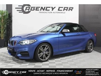 Occasion BMW M240 M Performance 341 ch (250 kW) 2016 Bleu Cabriolet